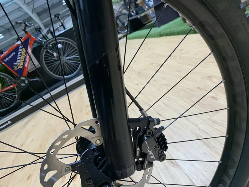 Trek Top Fuel 9.9 EX DEMO Mountain Bike 2019 M/L Orange/Black-3